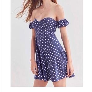 Urban Outfitters Off-The-Shoulder Dress